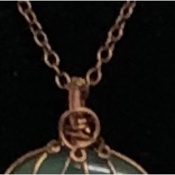 NEW Copper Wire Wrap GREEN AVENTURINE Necklace - Picture 5 of 11